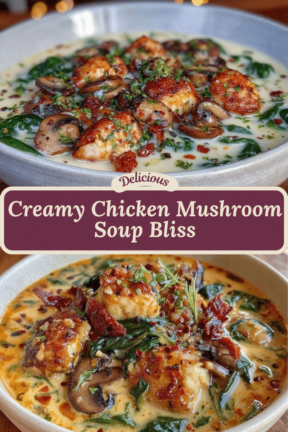 chicken mushroom soup recipe recipe